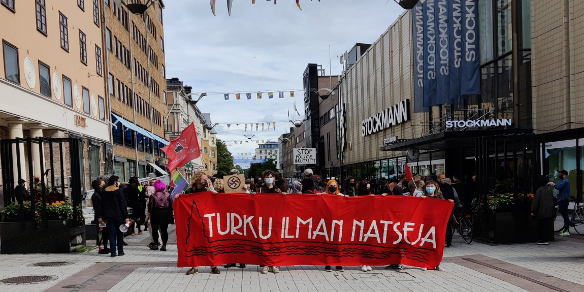 Turku ilman natseja. Kuva: Emilia Soramäki